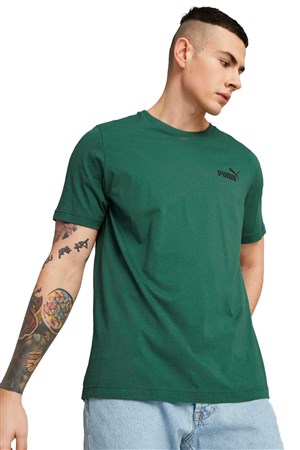 Puma ESS Small Logo Erkek Tişört 58666946 Yeşil
