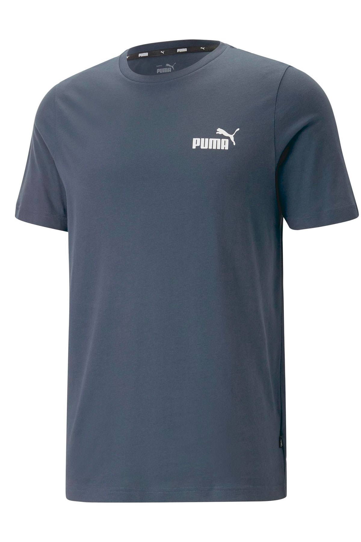 Puma ESS Small Logo Erkek Tişört 58666961 Mavi