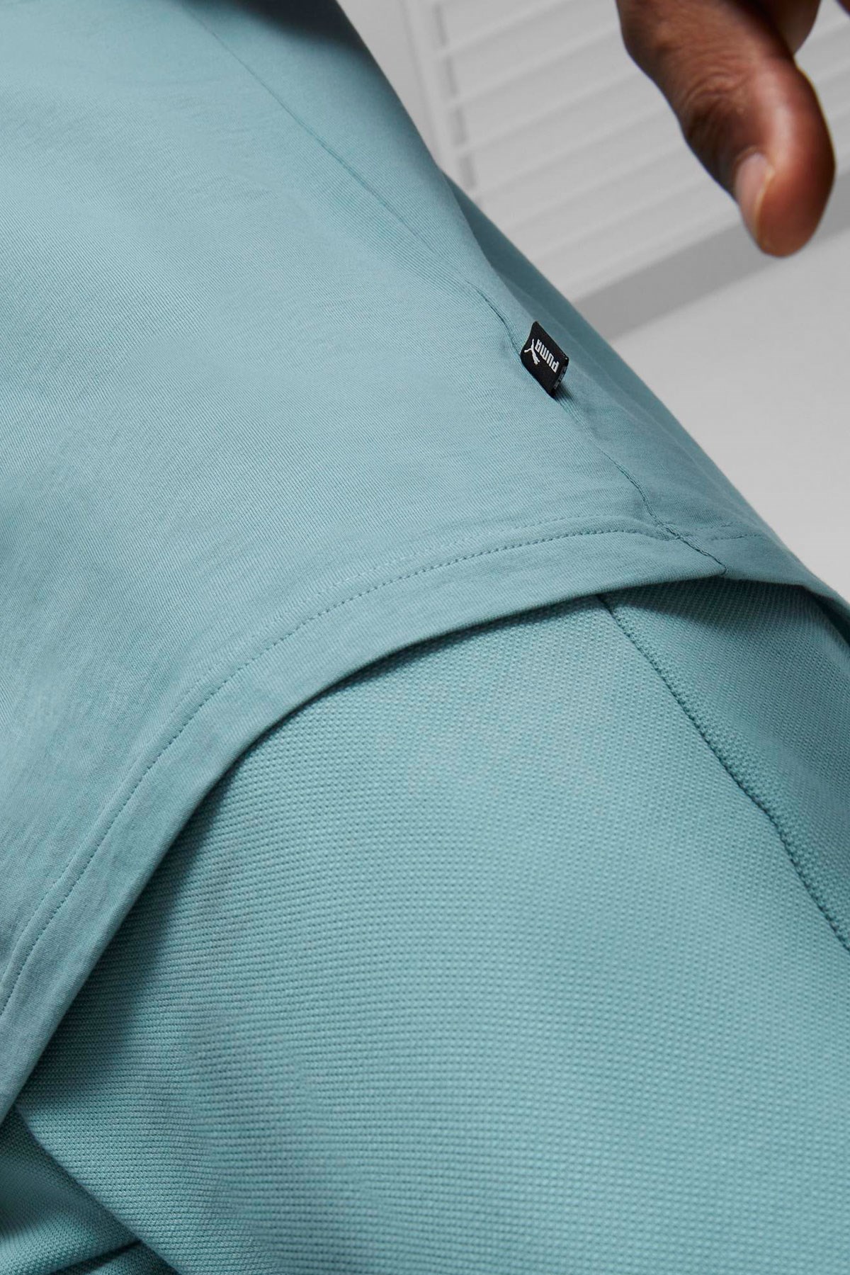 Puma ESS Small Logo Erkek Tişört 58666975 Mavi