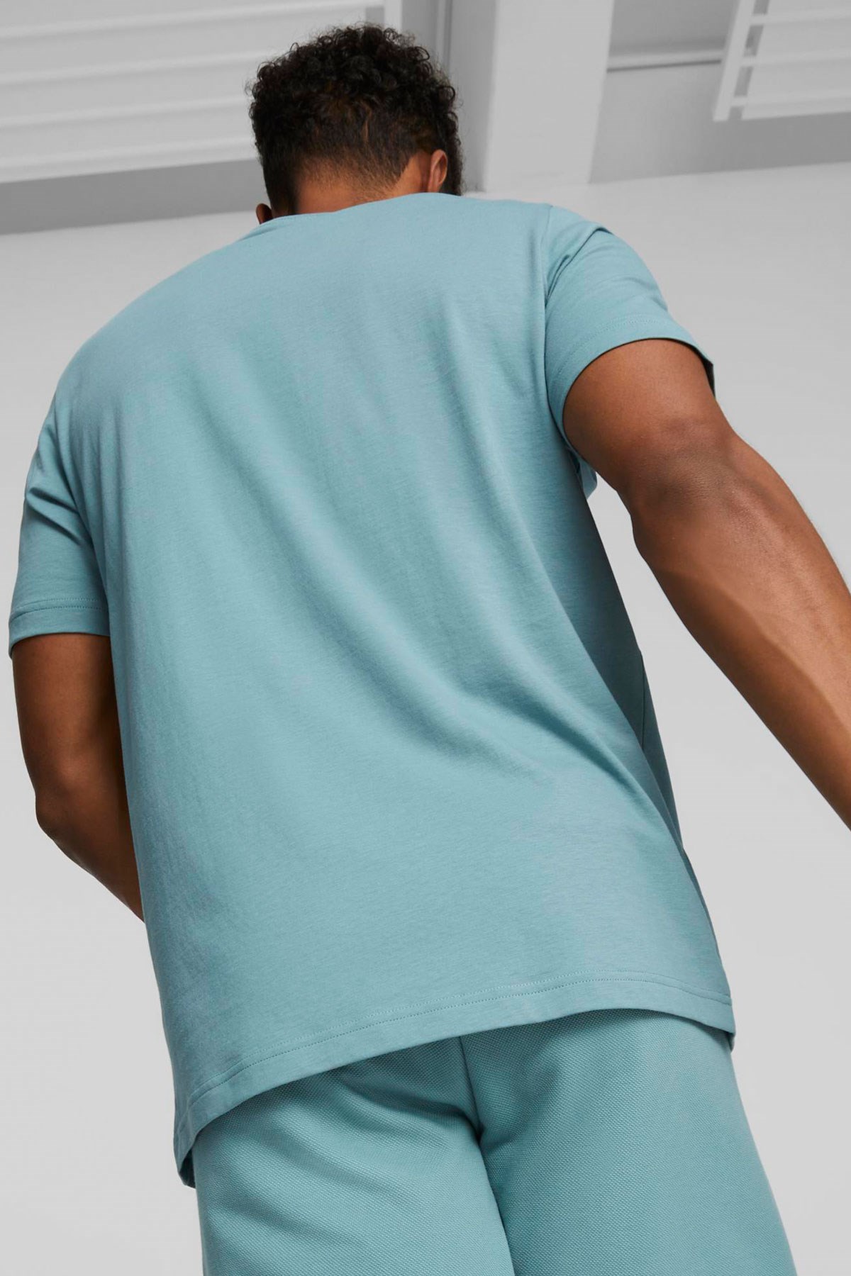 Puma ESS Small Logo Erkek Tişört 58666975 Mavi