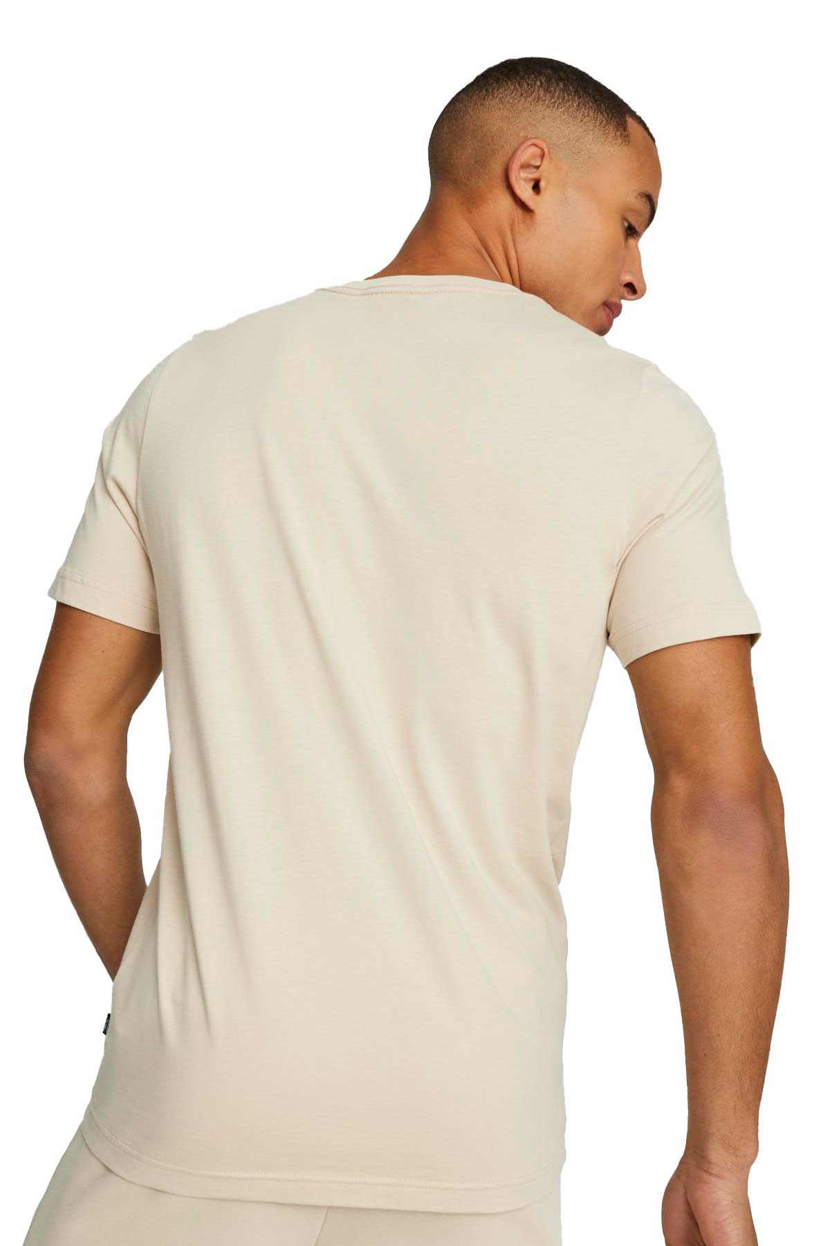 Puma ESS Small Logo Erkek Tişört 58666985 Bej