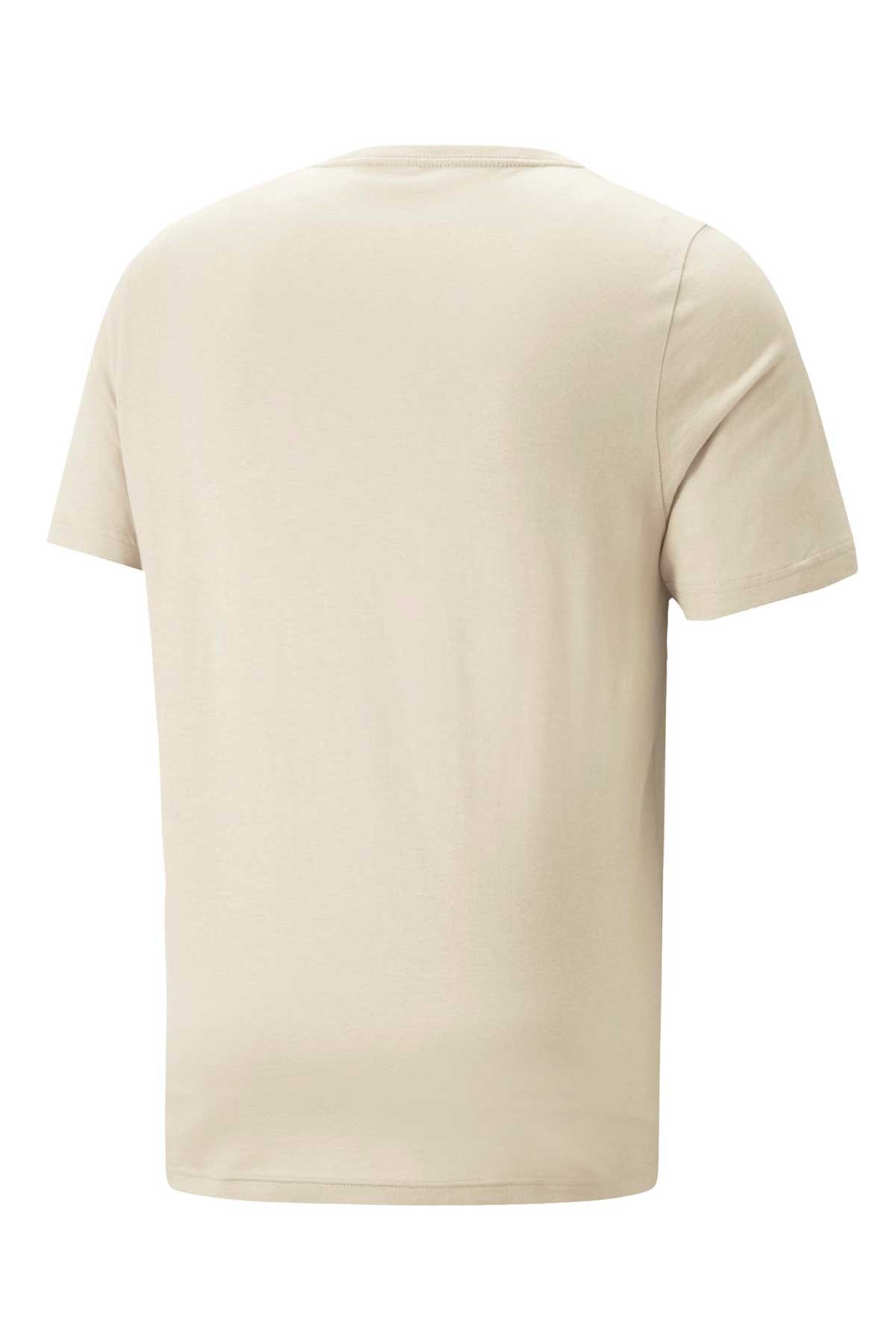 Puma ESS Small Logo Erkek Tişört 58666985 Bej