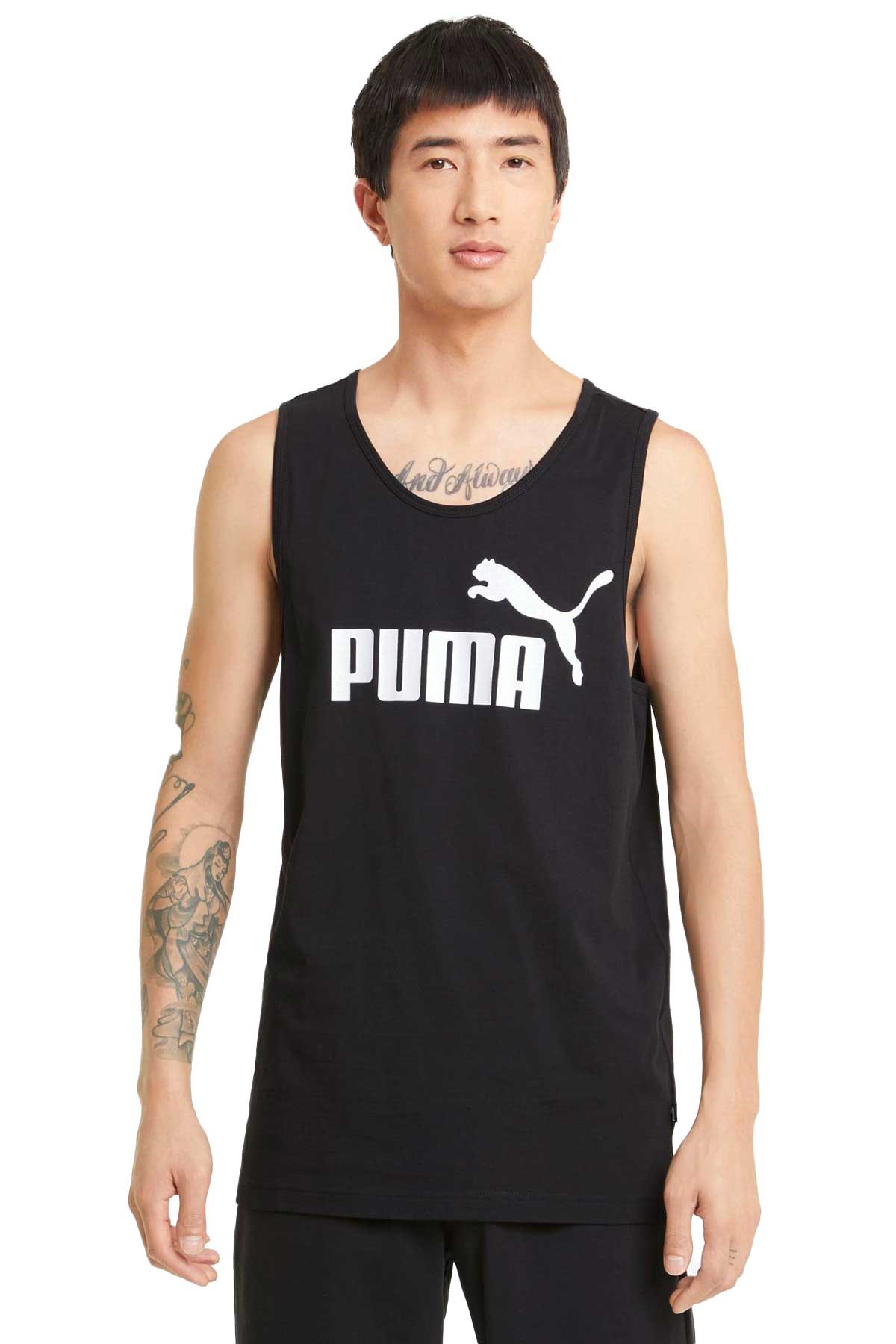Puma ESS Tank Erkek Spor Atlet 58667001 Siyah