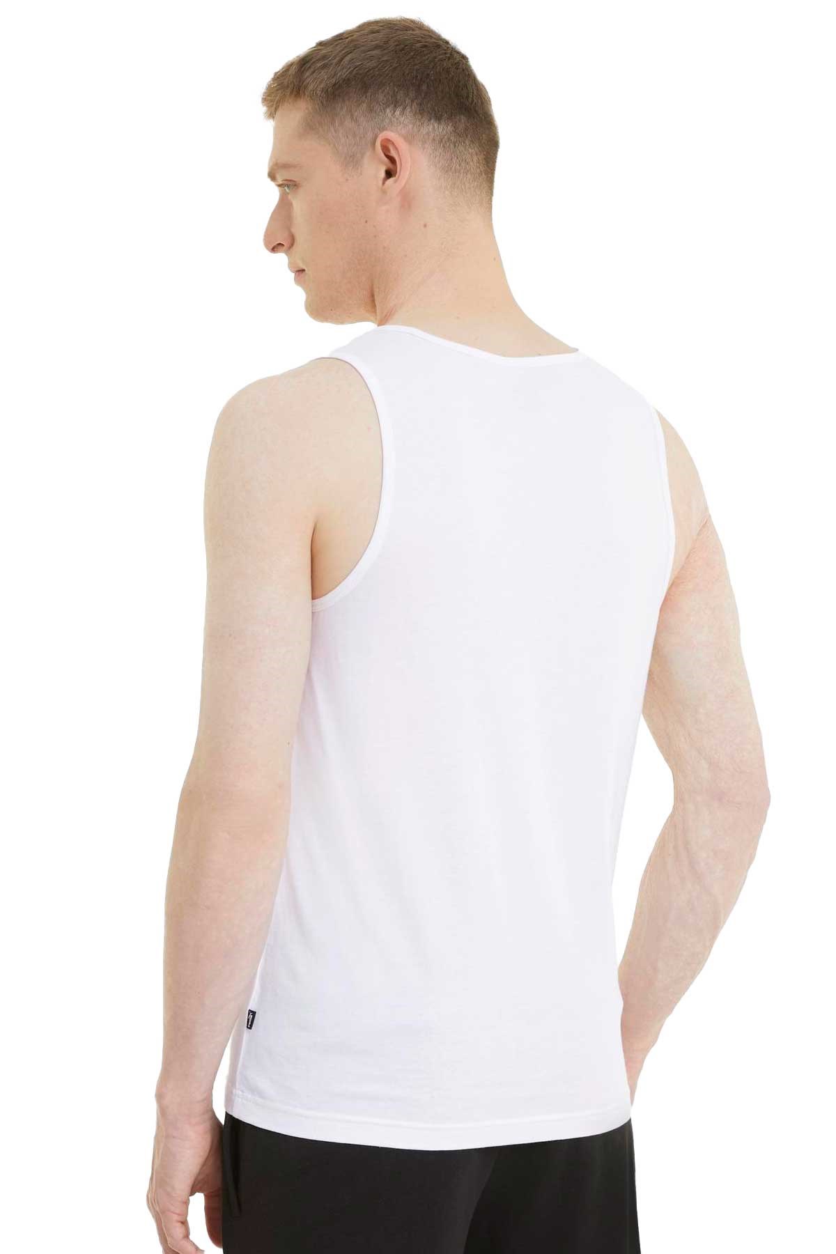 Puma ESS Tank Erkek Spor Atlet 58667002 Beyaz