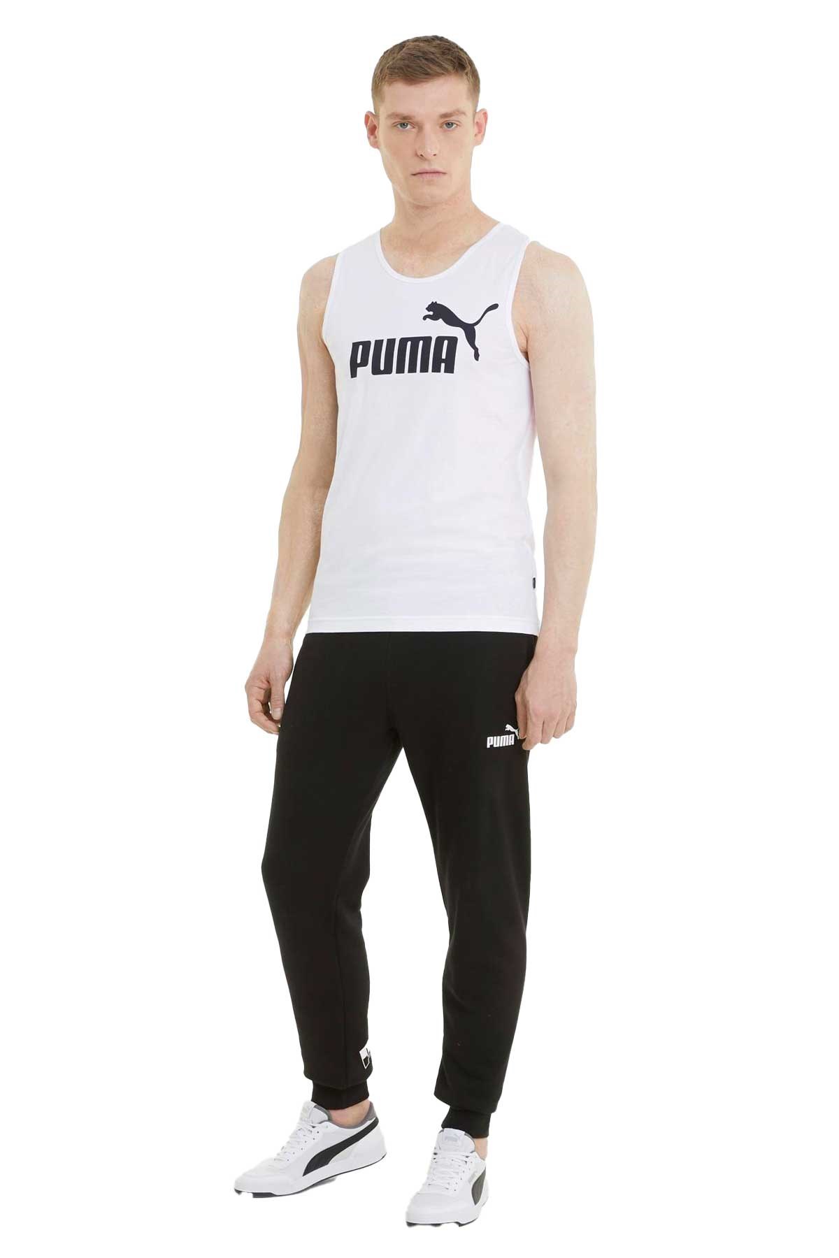 Puma ESS Tank Erkek Spor Atlet 58667002 Beyaz
