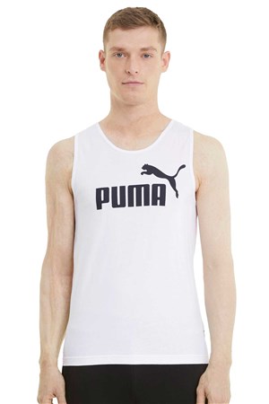Puma ESS Tank Erkek Spor Atlet 58667002 Beyaz