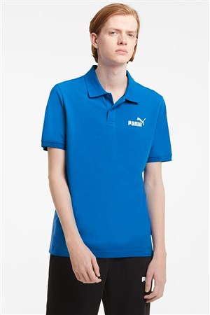 Puma Ess Pique Erkek Polo Yaka Tişört 58667458 Mavi