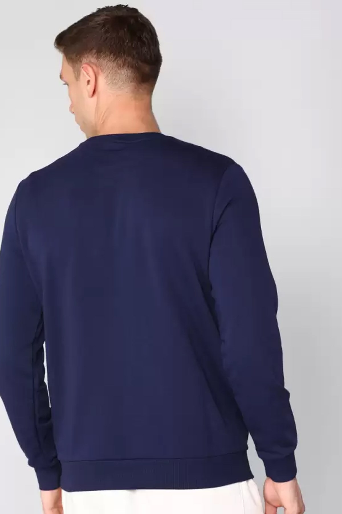 Puma Ess Big Logo Erkek Sweatshirt 58668006 Lacivert