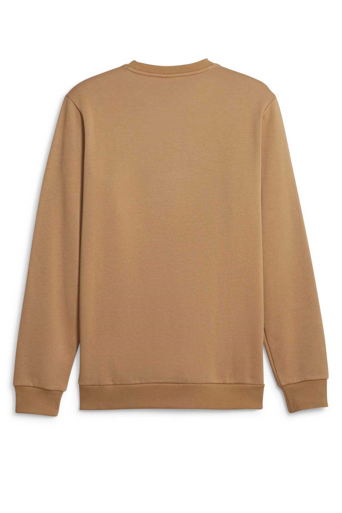 Puma Ess Small Logo Erkek Sweatshirt 58668386 Bej