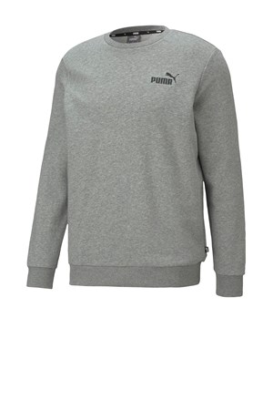 Puma Ess Small Logo Crewr Erkek Sweatshirt 58668403 Gri