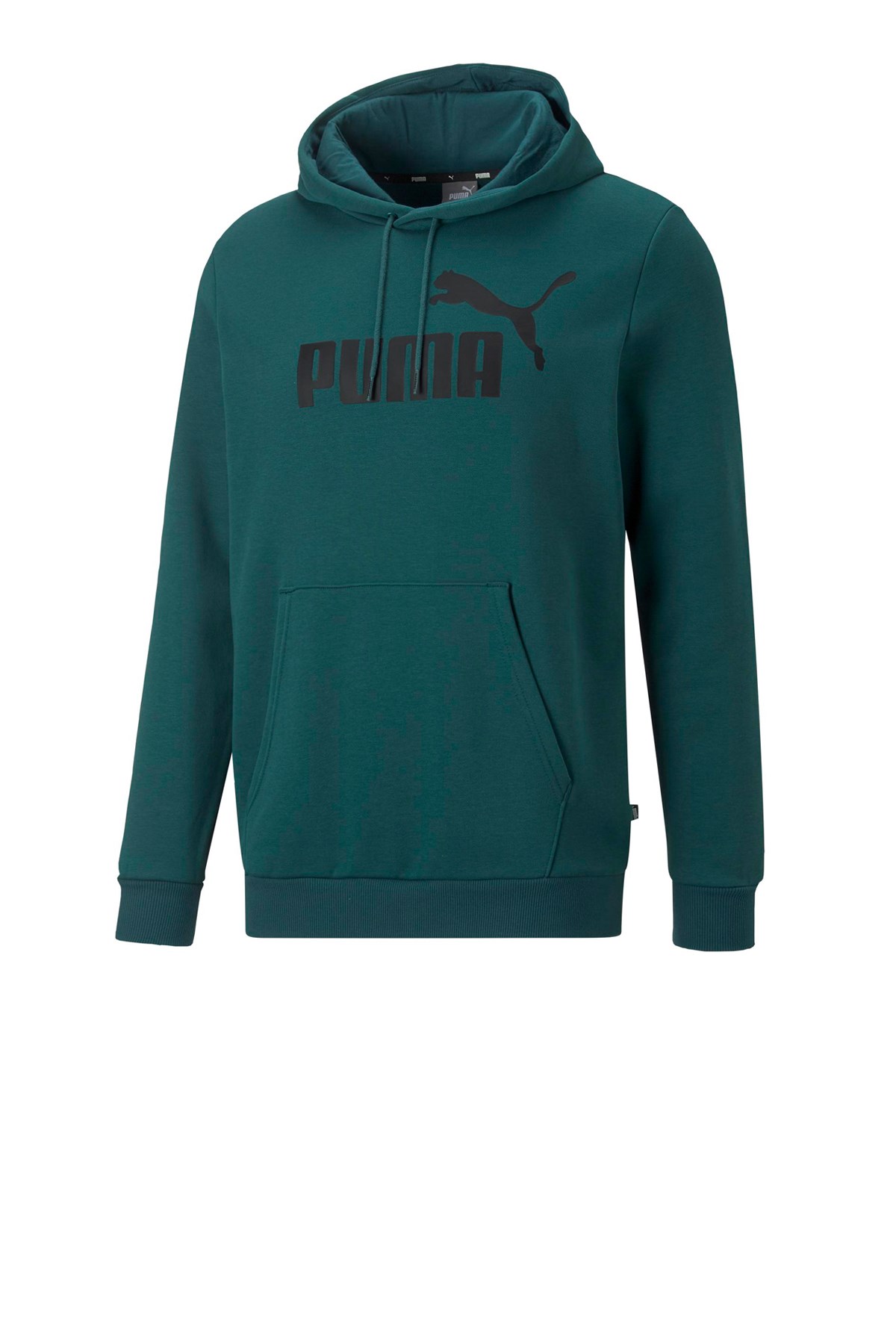 Puma Ess Big Logo Hoodie Fl (S) Erkek Sweatshirt 58668720 Yeşil