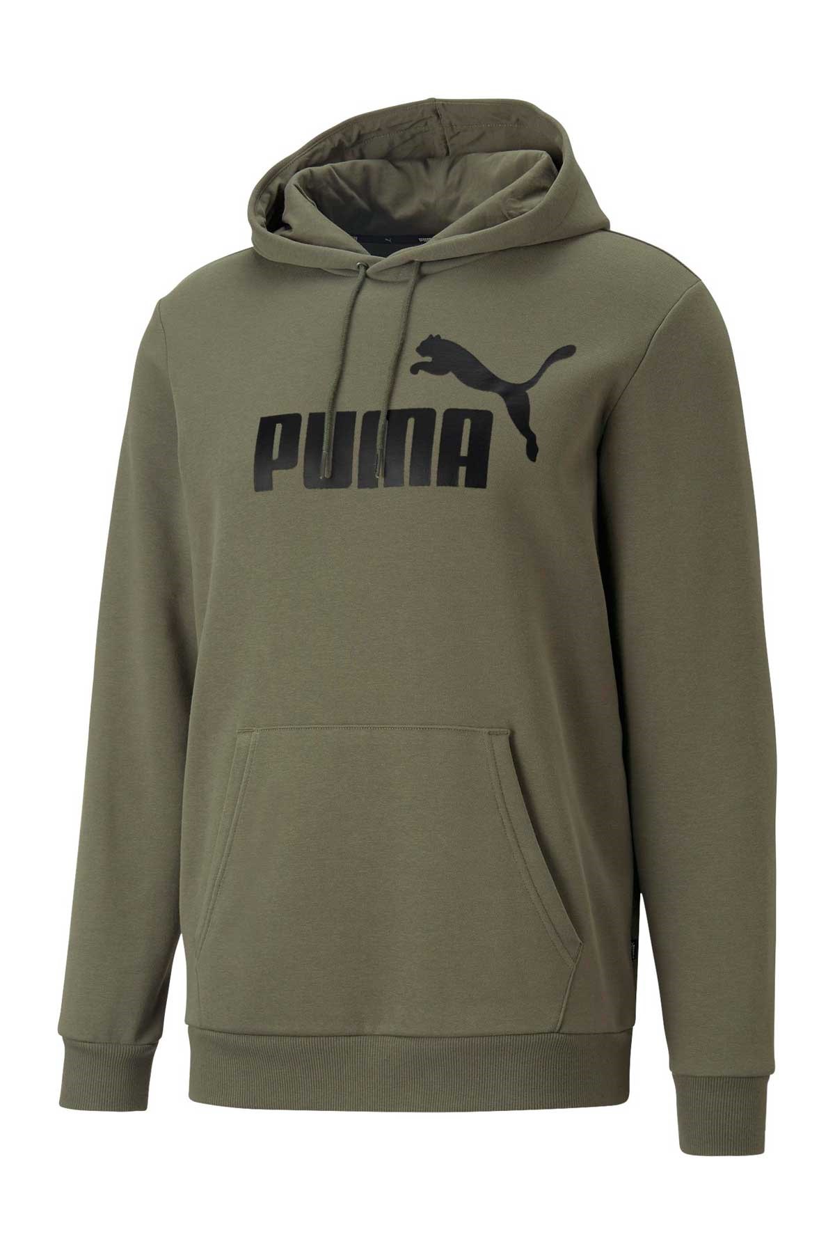 Puma ESS Big Logo Erkek Sweatshirt 58668736 Yeşil