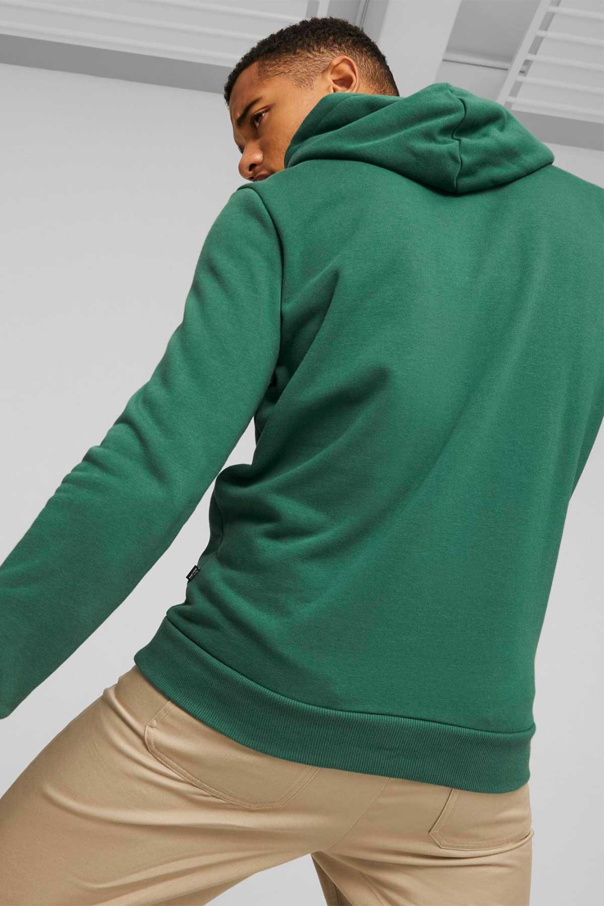 Puma ESS Big Logo Erkek Sweatshirt 58668746 Yeşil