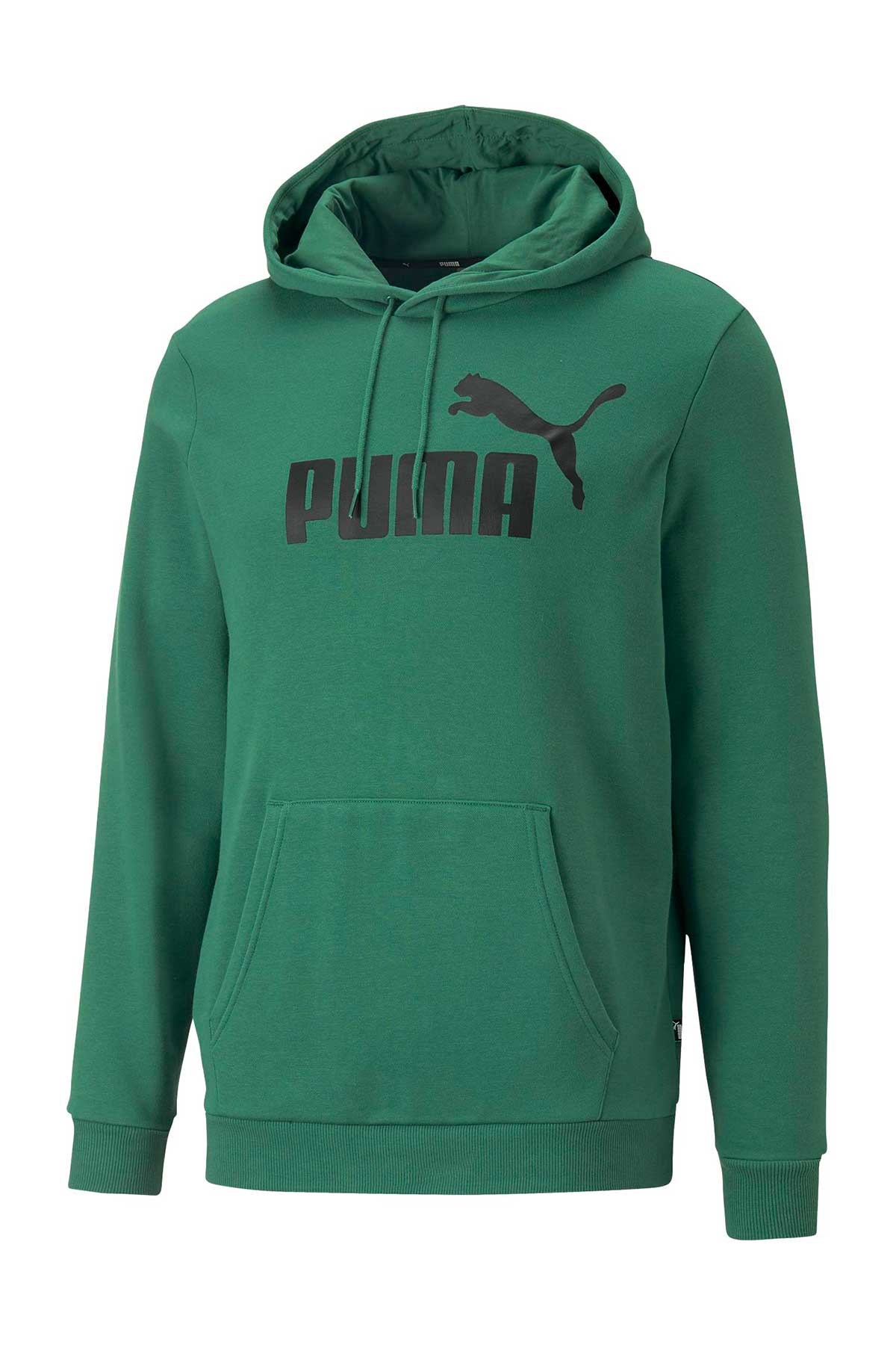 Puma ESS Big Logo Erkek Sweatshirt 58668746 Yeşil