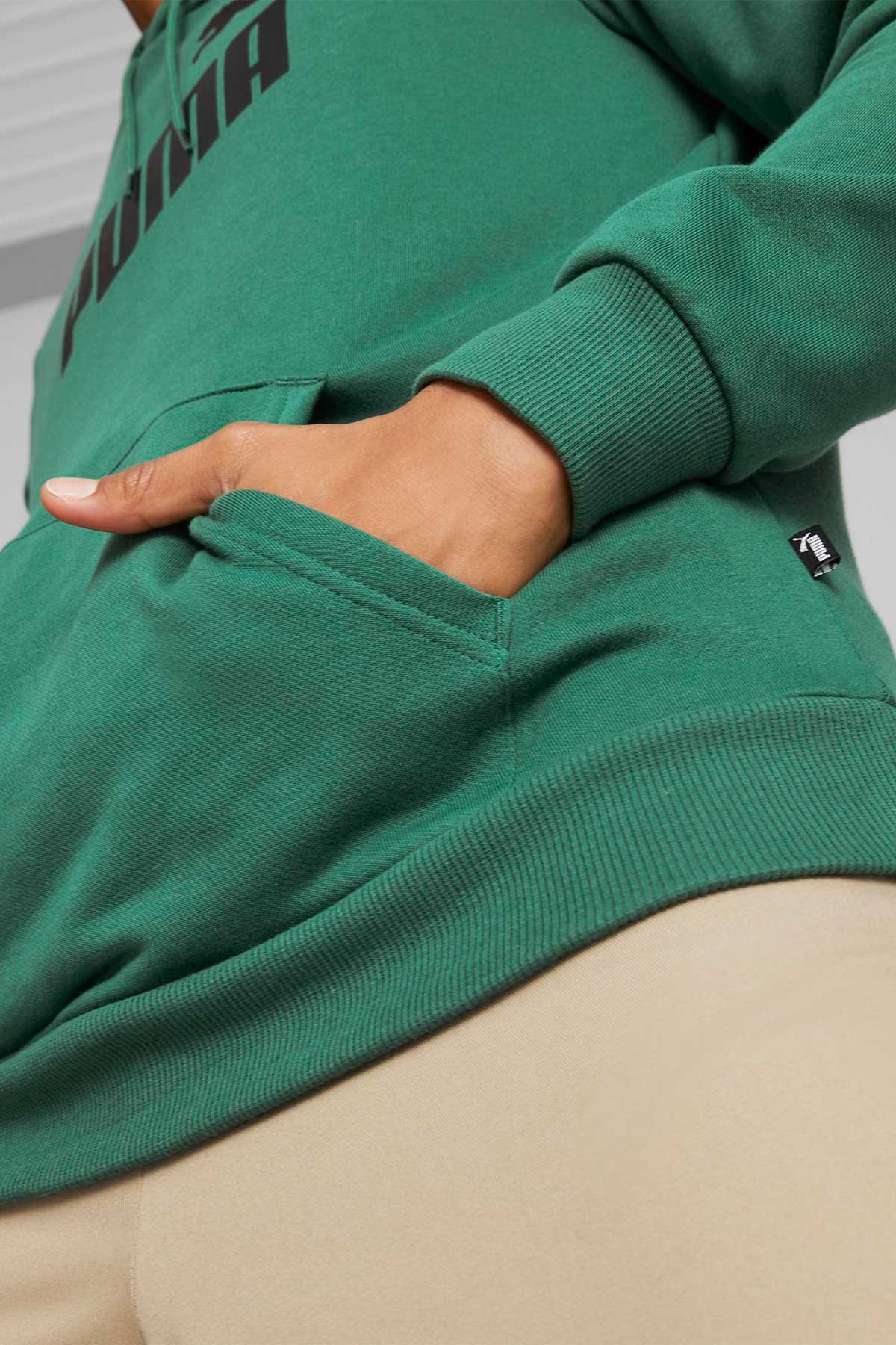 Puma ESS Big Logo Erkek Sweatshirt 58668746 Yeşil