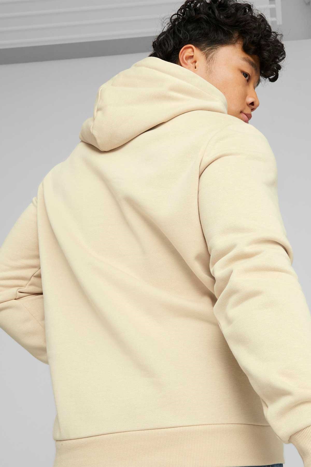 Puma ESS Big Logo Erkek Sweatshirt 58668785 Bej