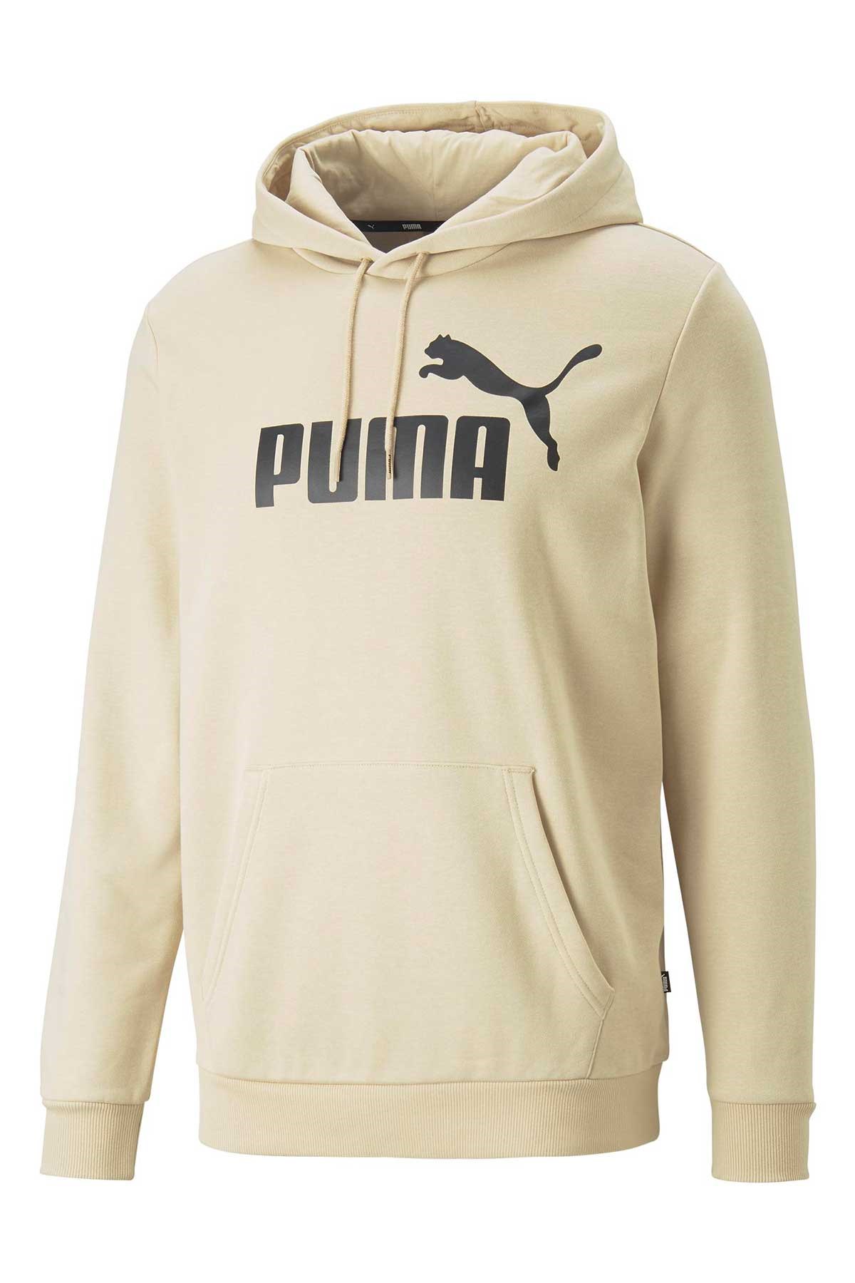 Puma ESS Big Logo Erkek Sweatshirt 58668785 Bej
