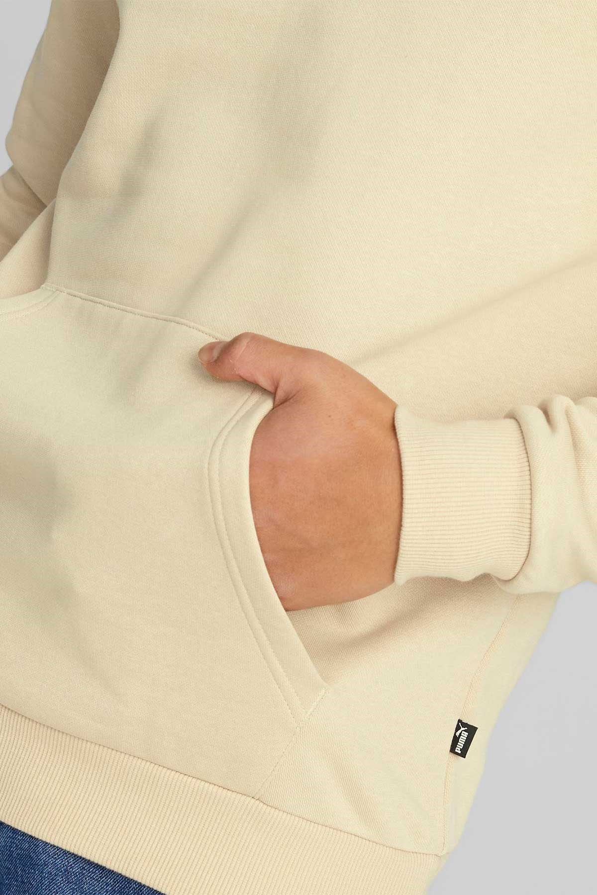 Puma ESS Big Logo Erkek Sweatshirt 58668785 Bej