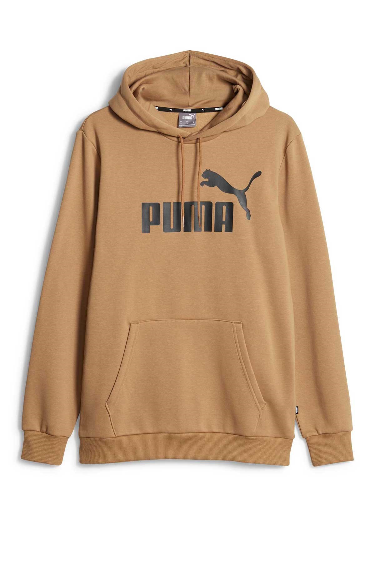 Puma Ess Big Logo Erkek Sweatshirt 58668786 Bej