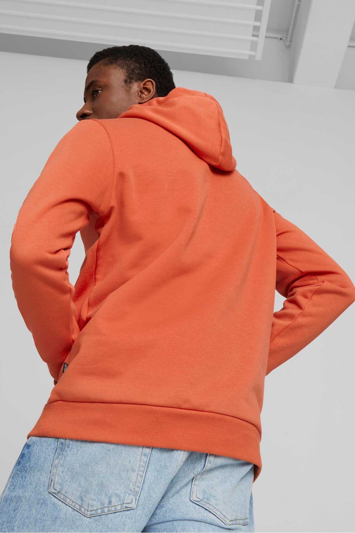Puma ESS Big Logo Erkek Sweatshirt 58668794 Turuncu
