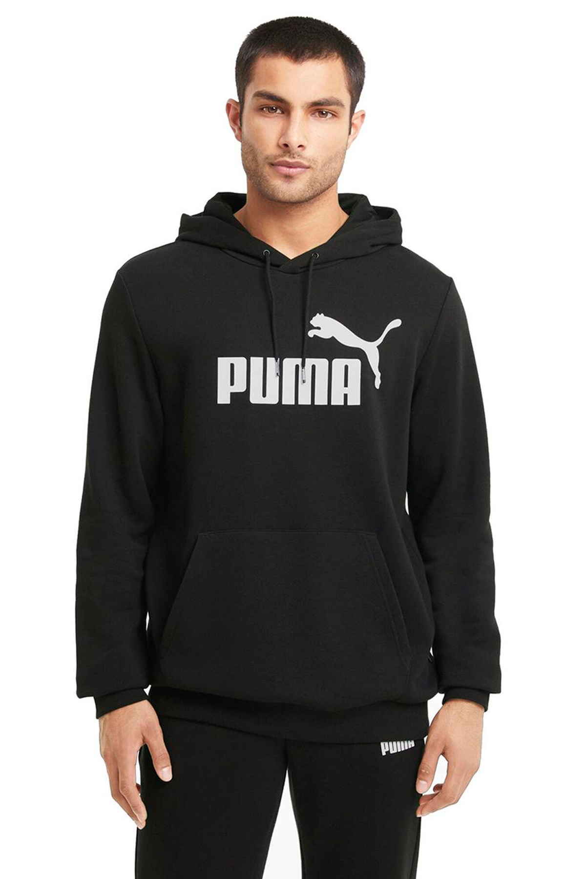 Puma ESS Big Logo Erkek Sweatshirt 58668801 Siyah