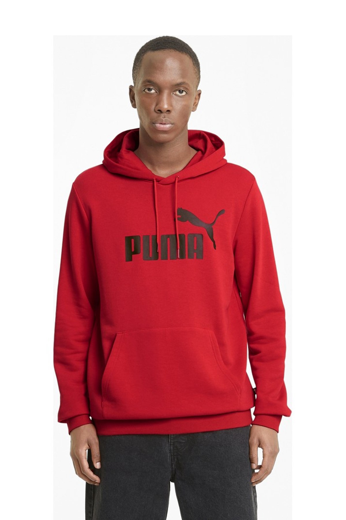 Puma ESS Big Logo Erkek Sweatshirt 58668811 Kırmızı