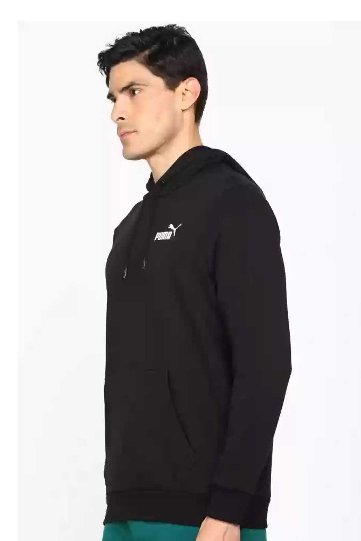 Puma ESS Small Logo Erkek Sweatshirt 58669201 Siyah