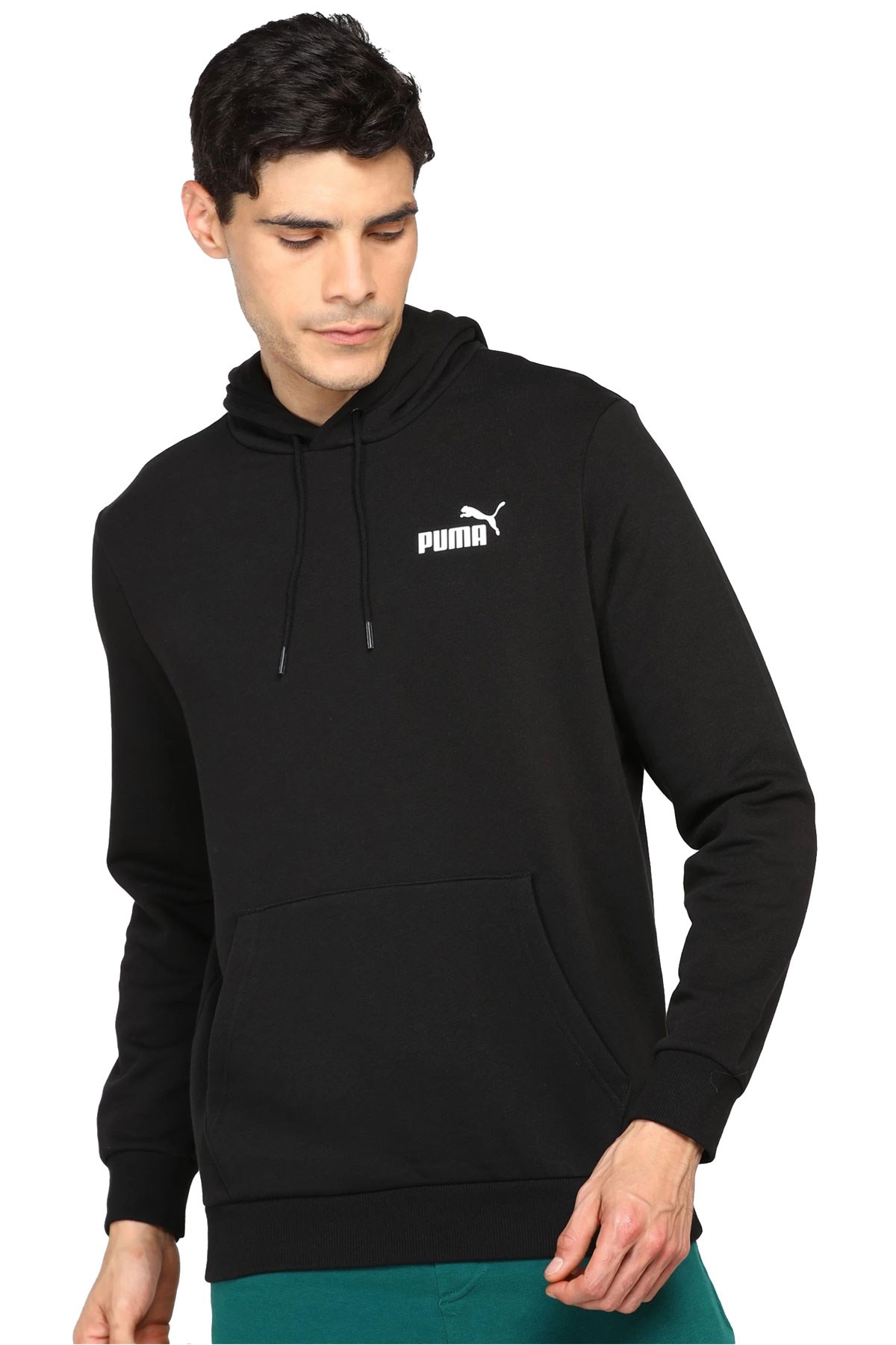 Puma ESS Small Logo Erkek Sweatshirt 58669201 Siyah