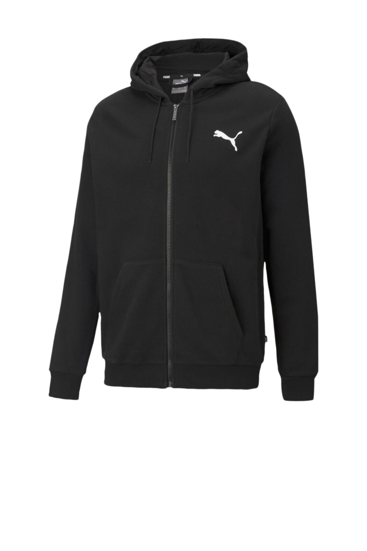 Puma Ess Small Logo FZ Erkek Sweatshirt 58670451 Siyah