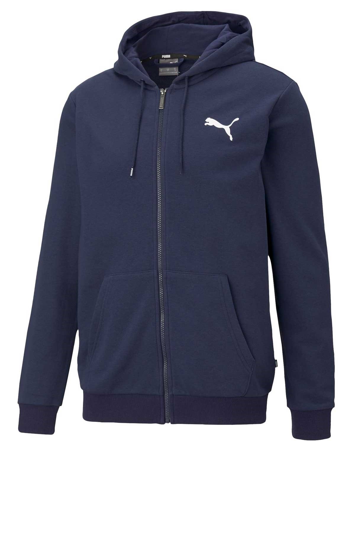 Puma Ess Small Logo Erkek Sweatshirt 58670476 Lacivert