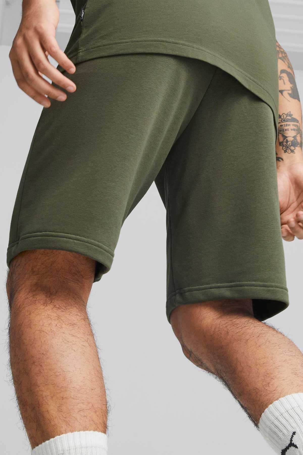 Puma ESS Shorts 10 Erkek Spor Şort 58671036 Yeşil