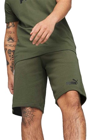 Puma ESS Shorts 10 Erkek Spor Şort 58671036 Yeşil