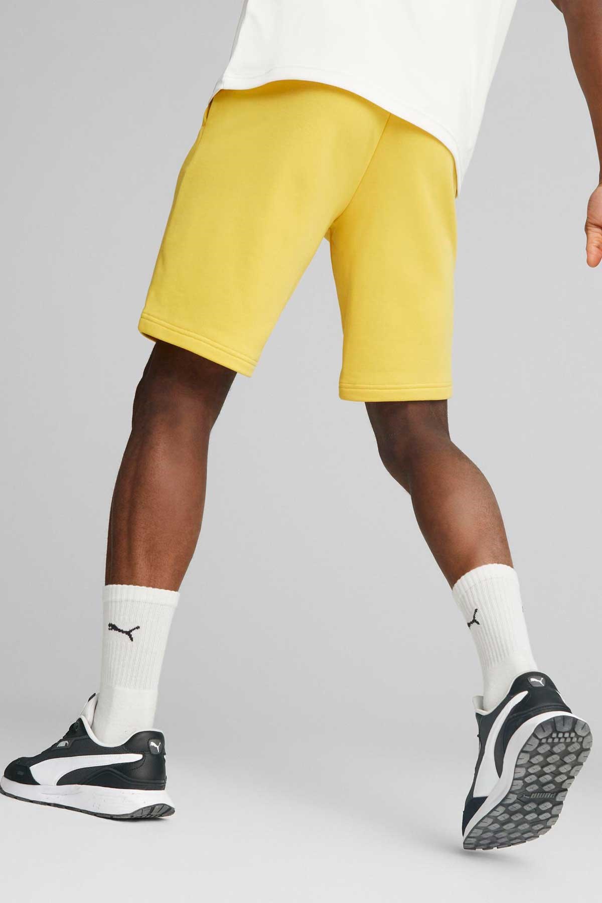 Puma ESS Shorts 10 Erkek Spor Şort 58671043 Sarı