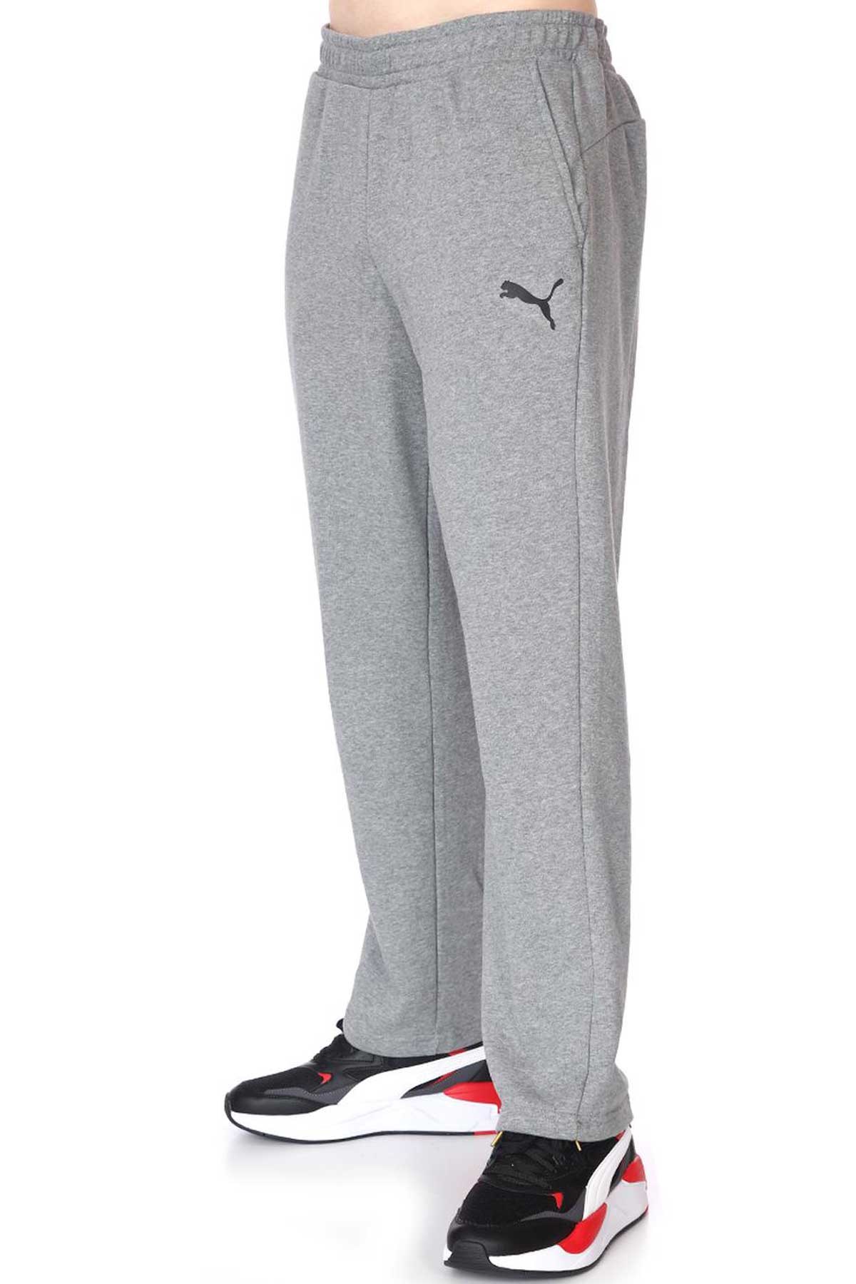Puma Ess Logo Erkek Eşofman altı 58672053 Gri