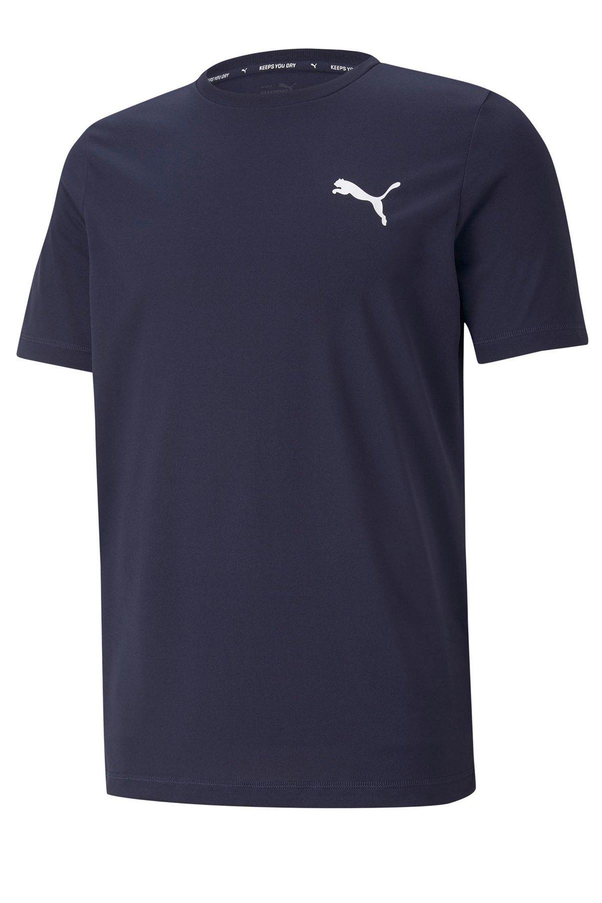 Puma Active Small Logo Erkek Tişört 58672506 Lacivert