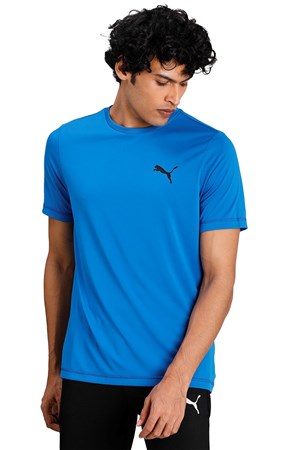Puma Active Small Logo Erkek Tişört 58672558 Mavi