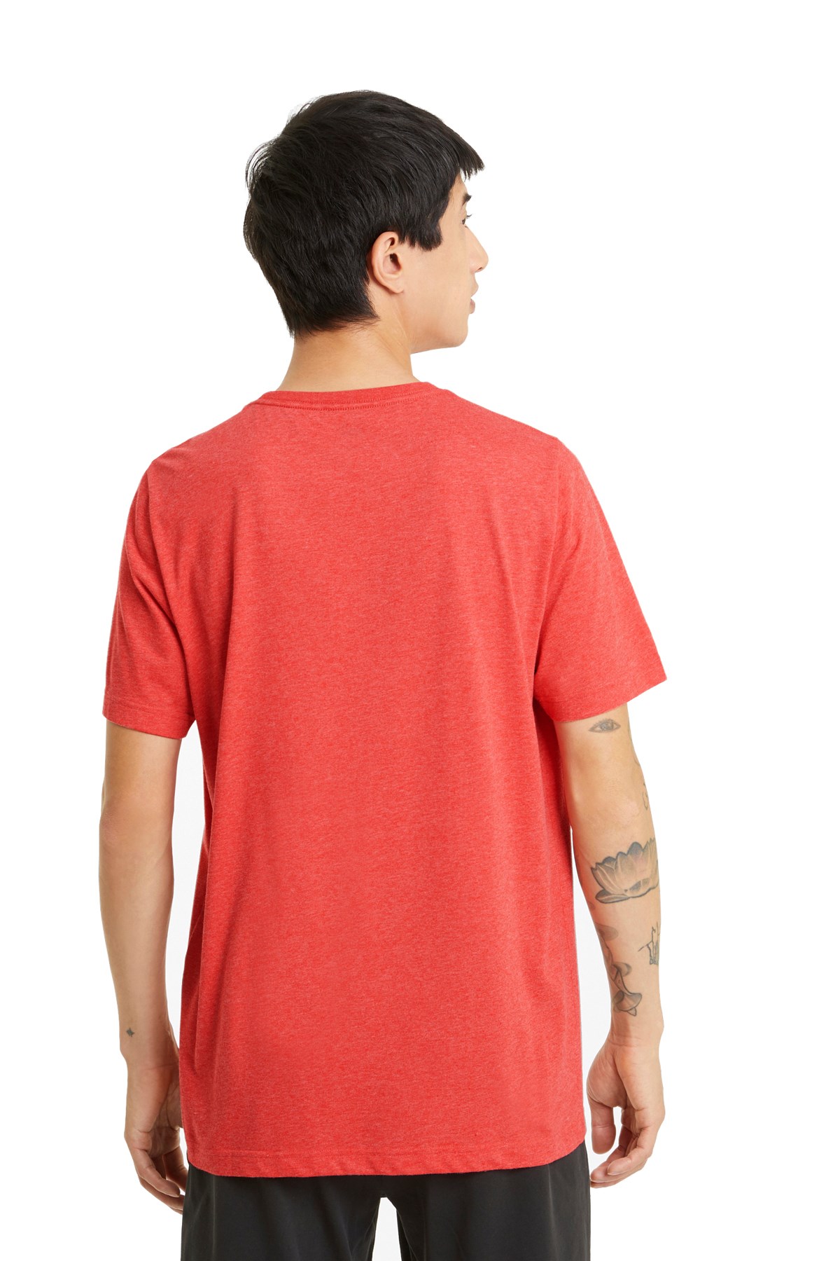 Puma Ess Heather Erkek Tişört 58673611 Kırmızı