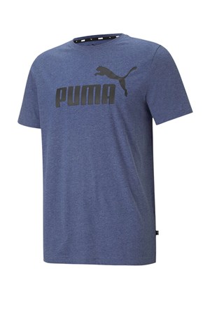 Puma Ess Heather Erkek Tişört 58673616 Mavi