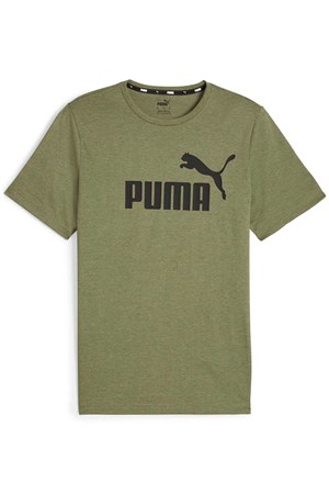 Puma Ess Heather Erkek Tişört 58673633 Haki