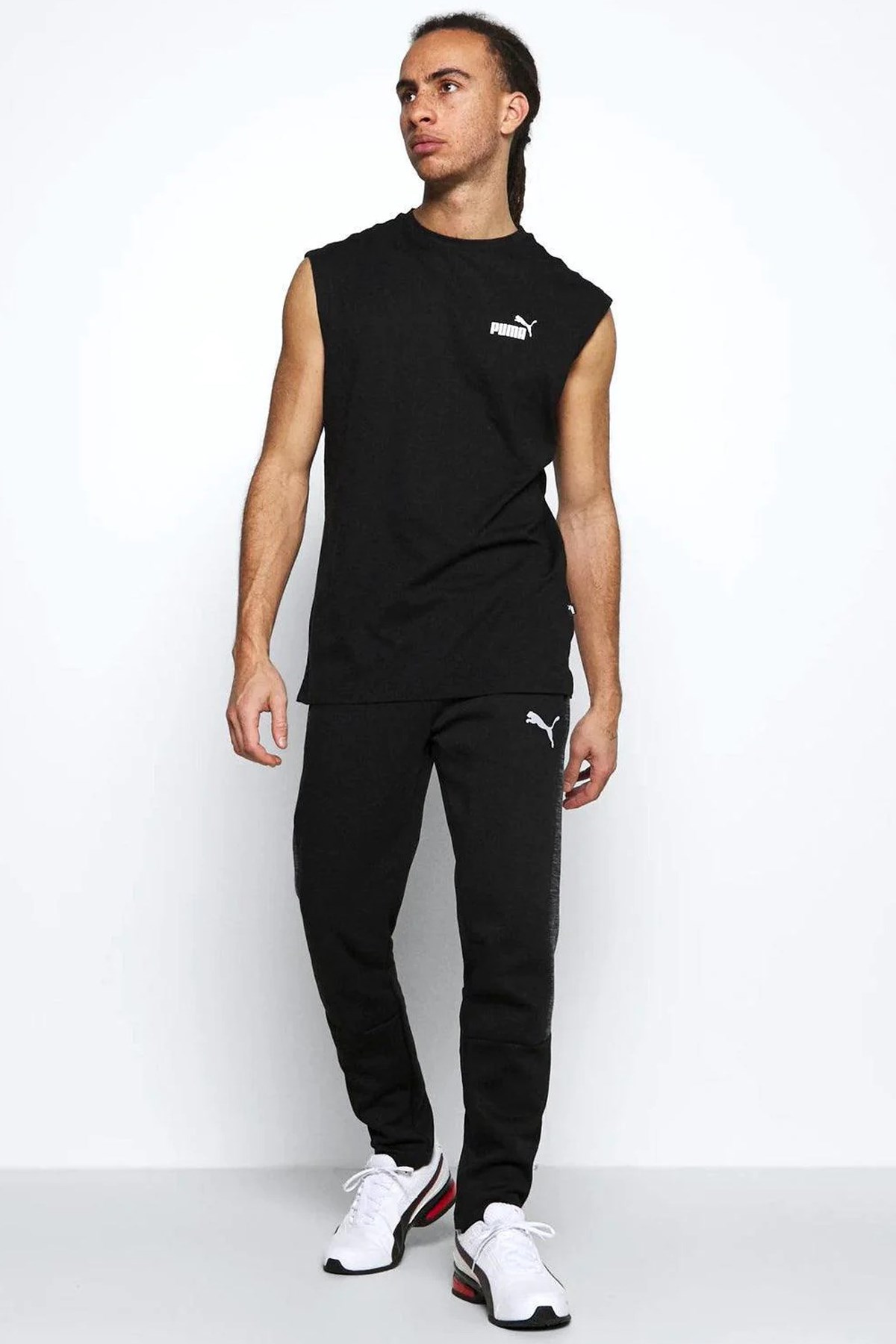 Puma Ess Sleeveless Erkek Tişört 58673801 Siyah