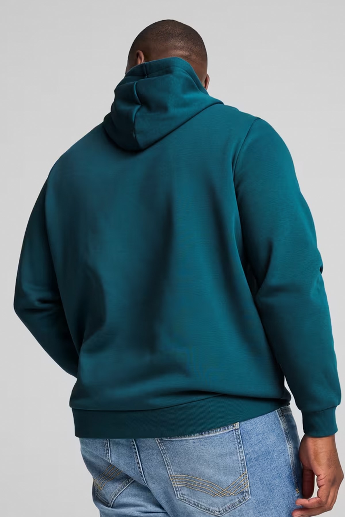 Puma Ess 2 Col Big Logo Erkek Sweatshirt 58676408 Yeşil