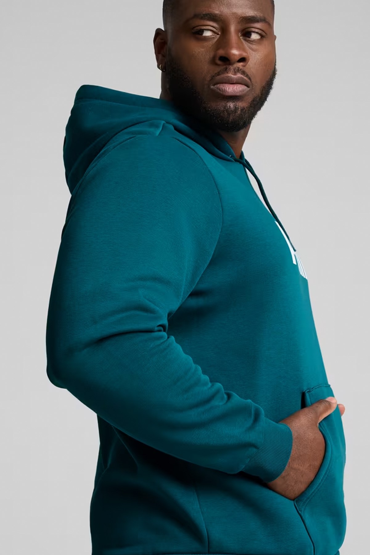 Puma Ess 2 Col Big Logo Erkek Sweatshirt 58676408 Yeşil