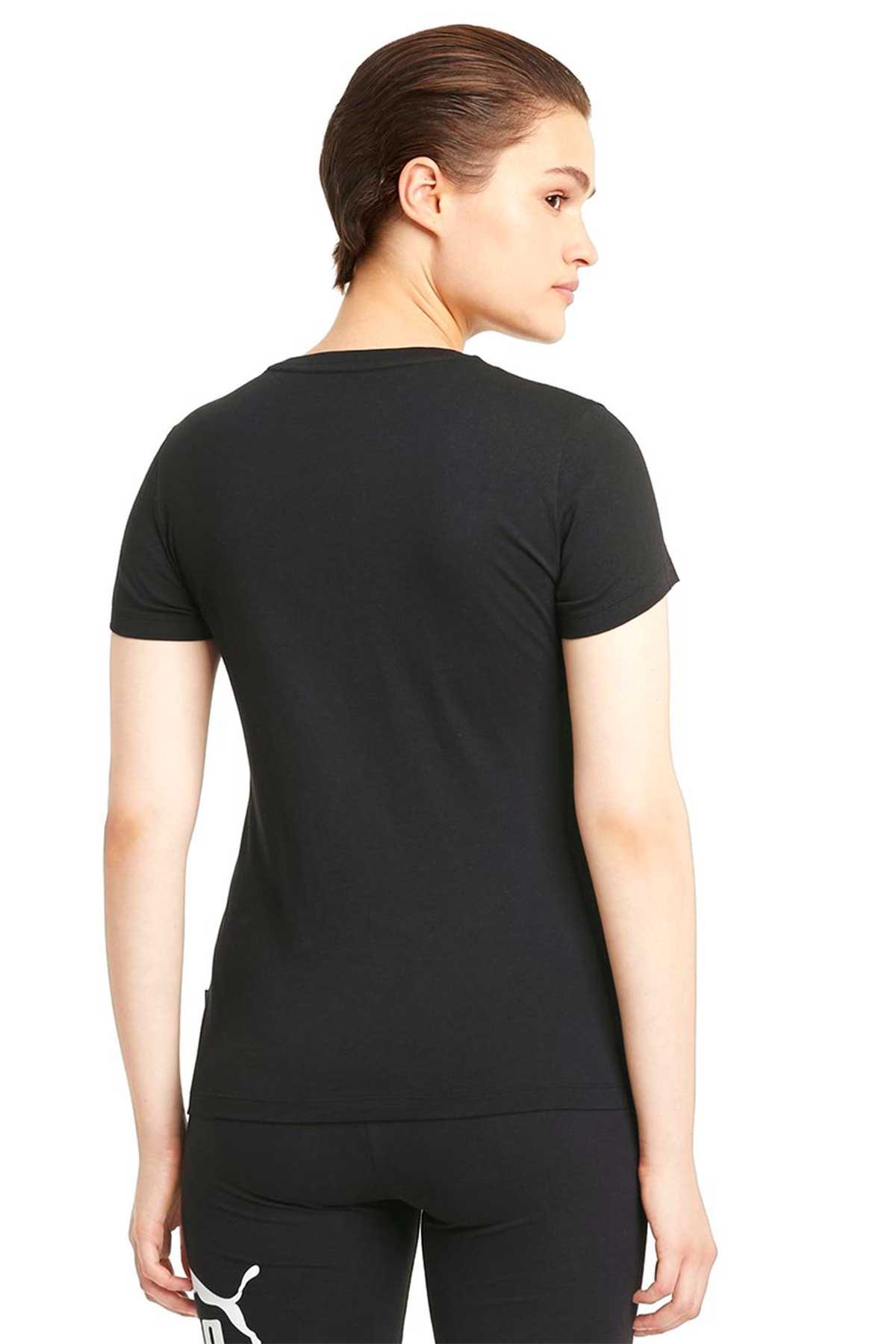 Puma ESS Logo Kadın Tişört 58677401 Siyah