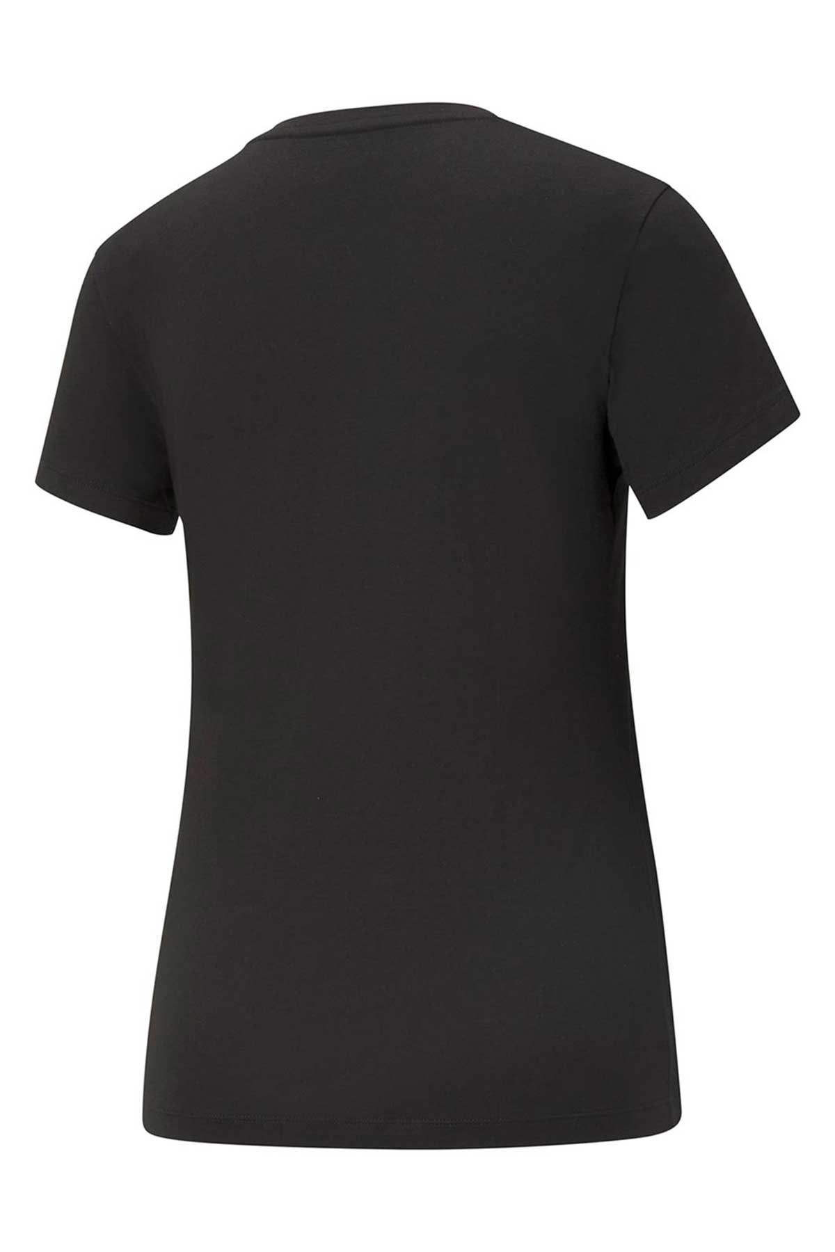 Puma ESS Logo Kadın Tişört 58677401 Siyah