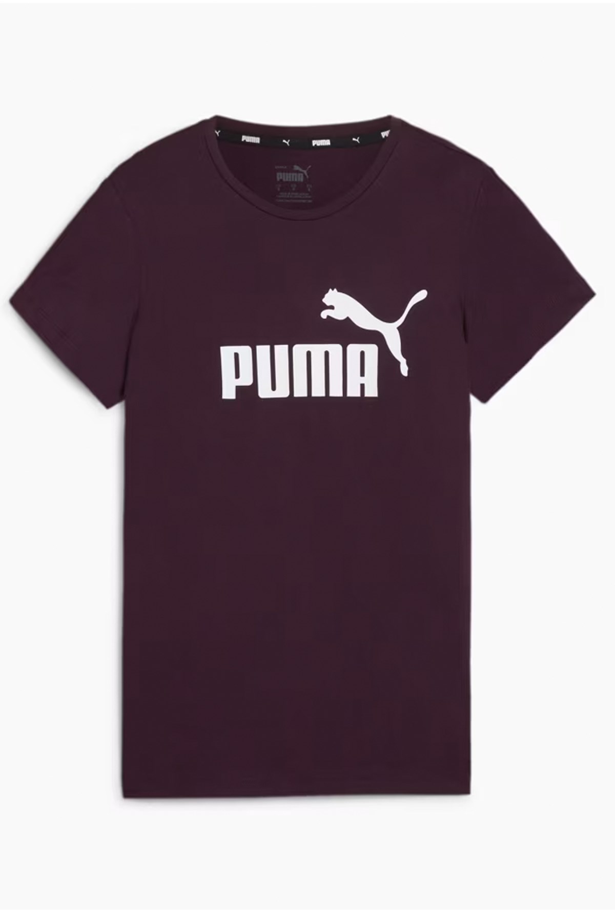 Puma Ess Logo Kadın Tişört 58677539 Mor