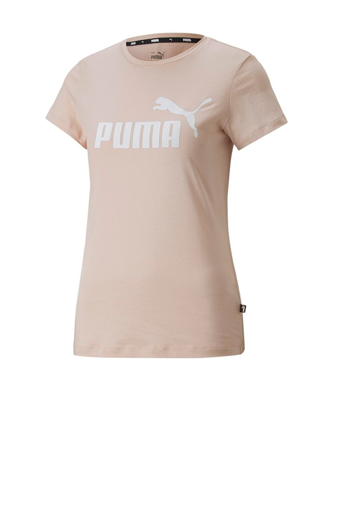 Puma Ess Logo Kadın Tişört 58677547 Pembe