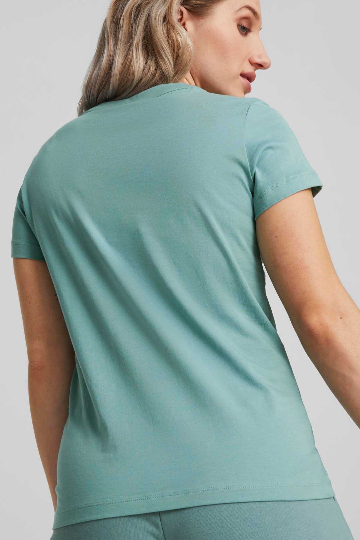 Puma ESS Logo Kadın Tişört 58677584 Mavi