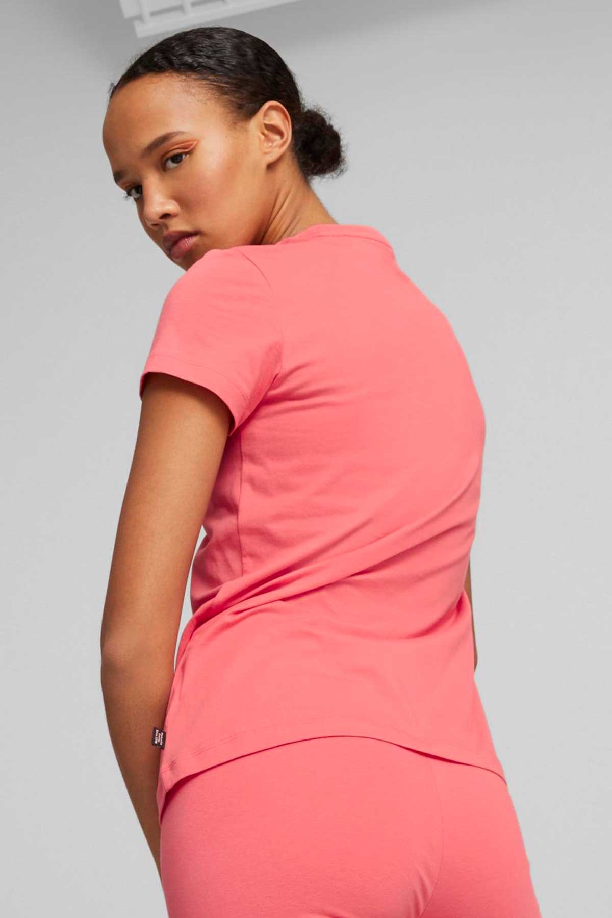 Puma ESS Logo Kadın Tişört 58677591 Pembe