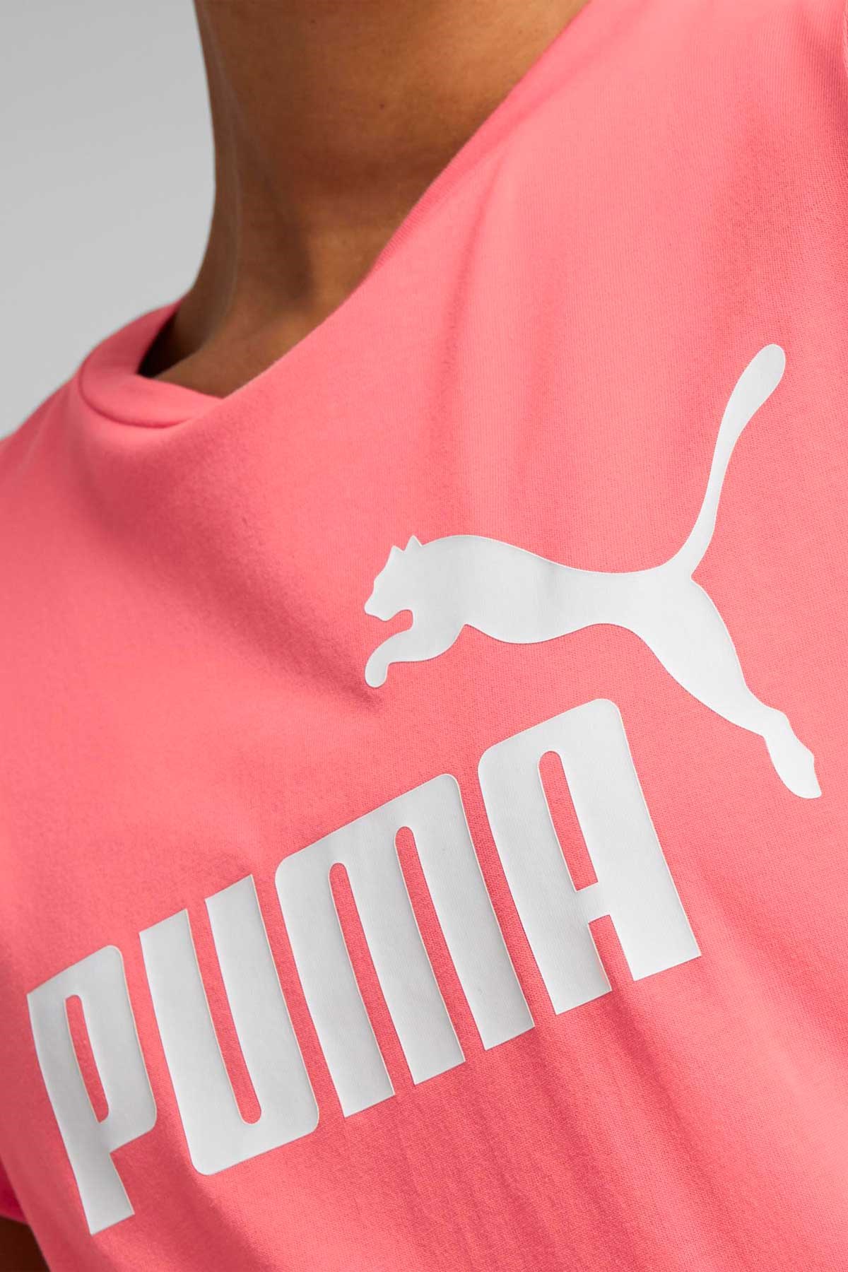 Puma ESS Logo Kadın Tişört 58677591 Pembe