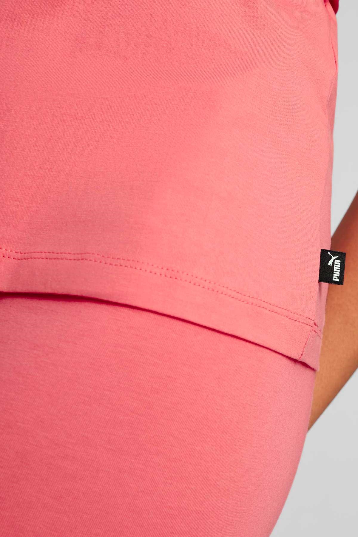 Puma ESS Logo Kadın Tişört 58677591 Pembe